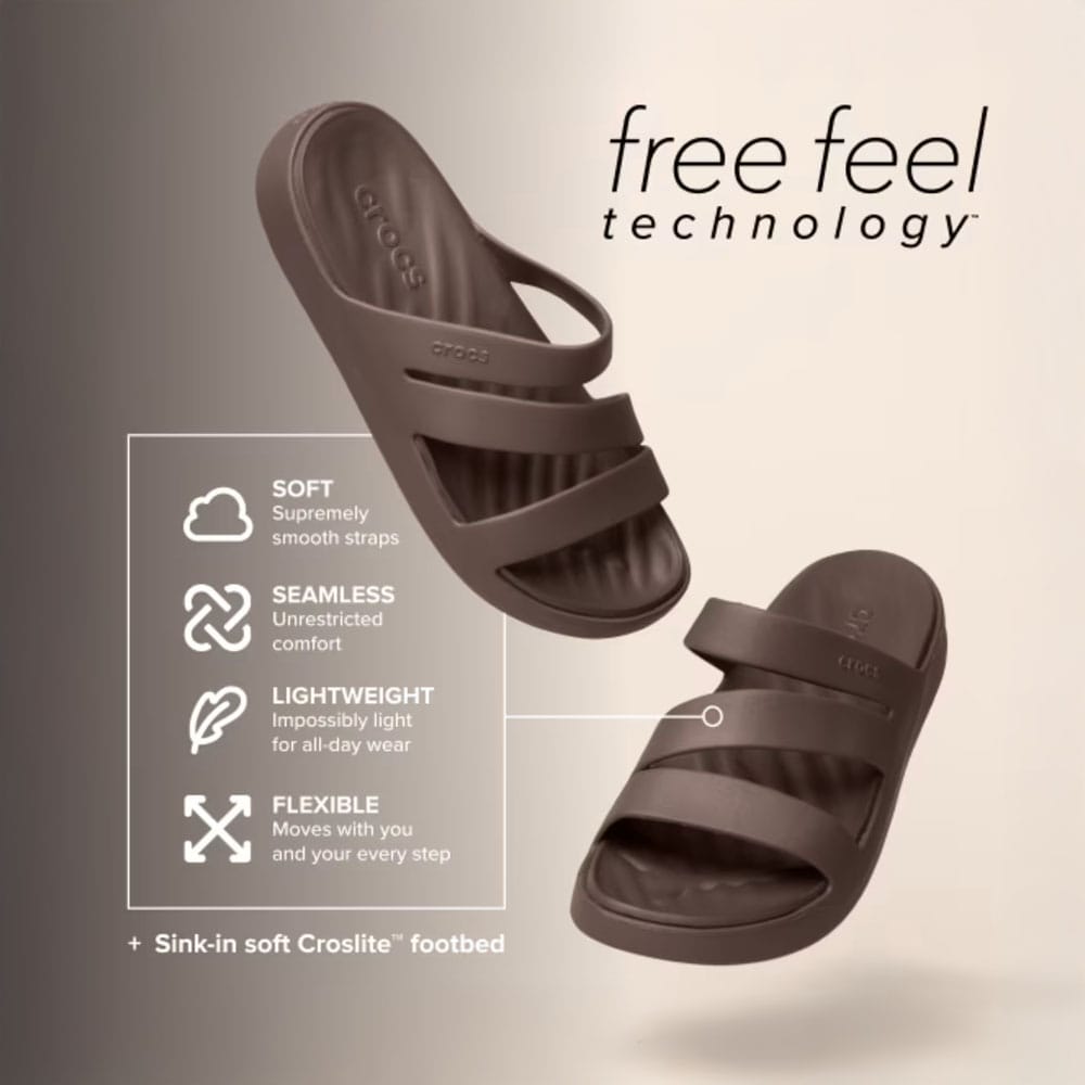 tietoja Crocs Getaway Strappy sandaaleista (naiset)