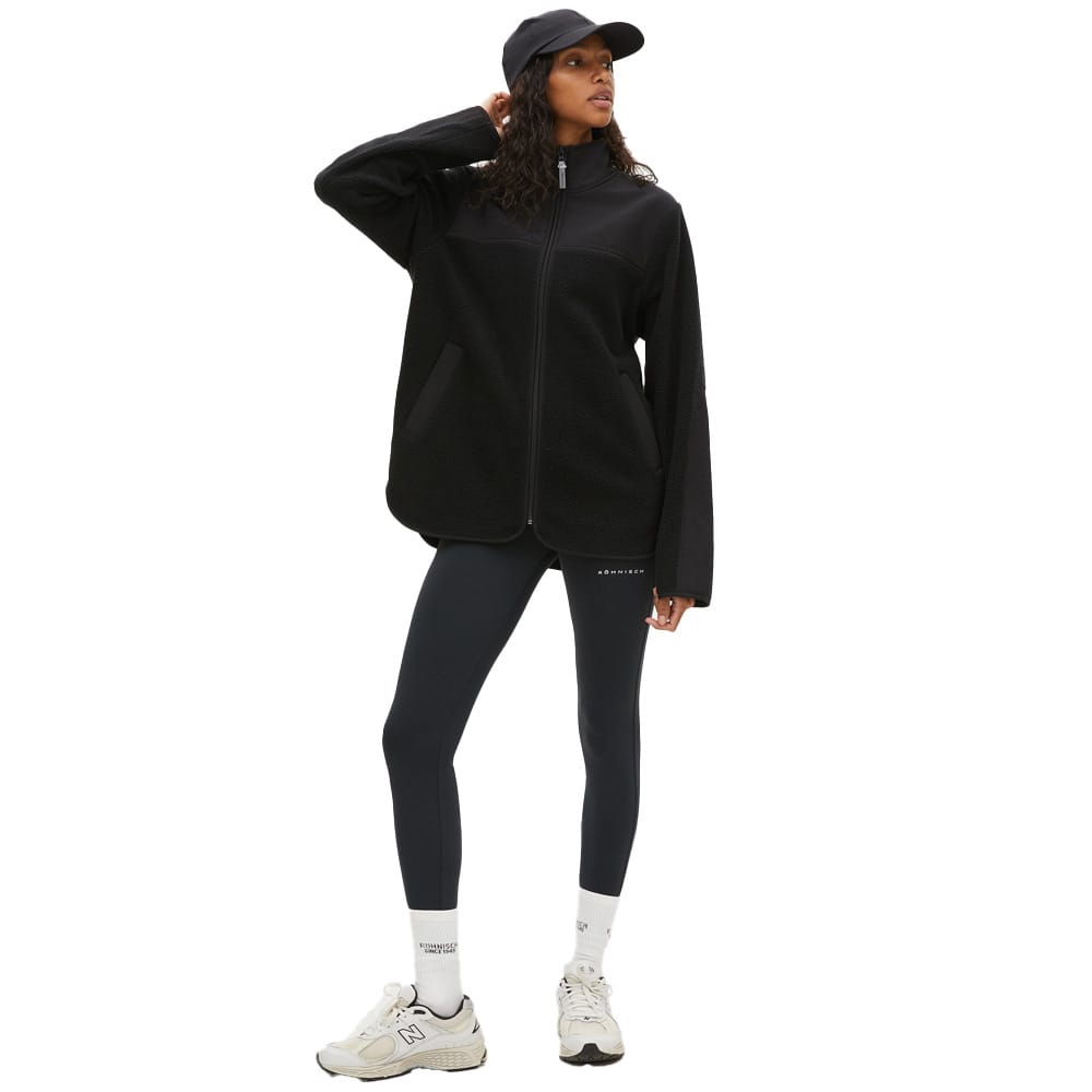 Röhnisch Phoebe Pile Jacket fleecetakki (naiset) mallilla värissä Black