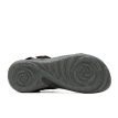 Pohja mukavista ja ilmavista Merrell Terran 4 Backstrap sandaaleista (naiset)