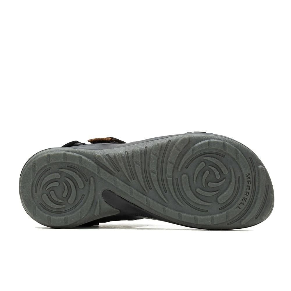 Pohja mukavista ja ilmavista Merrell Terran 4 Backstrap sandaaleista (naiset)