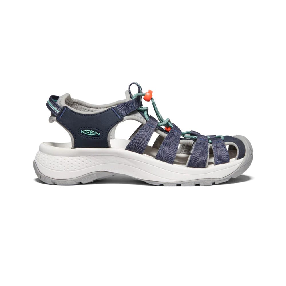 Keen Women's Astoria West Sandal (naiset) sivuprofiilissa.
