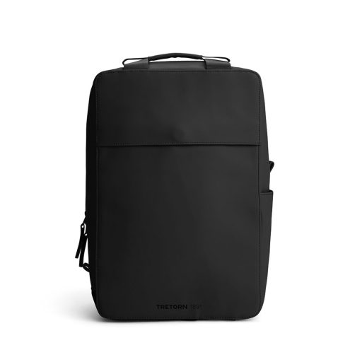 Tretorn Flexpack vedenpitävä reppu (unisex) mustana