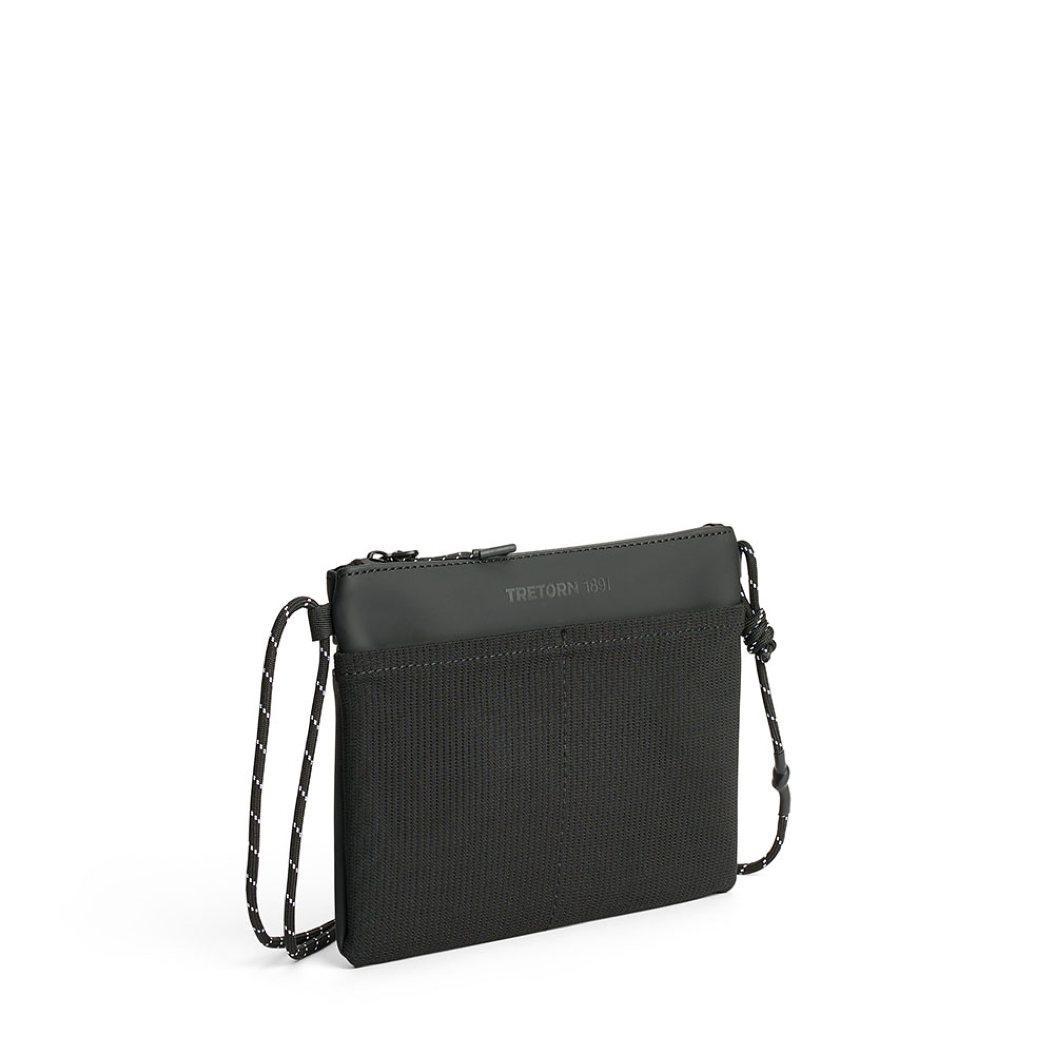Tretorn Musette Bag vedenpitävä laukku (unisex) mustana