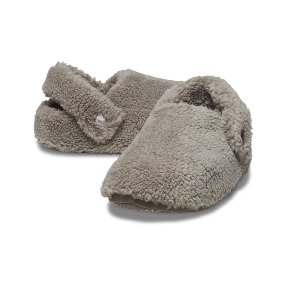 sivu ja etuosa Crocs Classic Cozzzy Slipper tossut (unisex)
