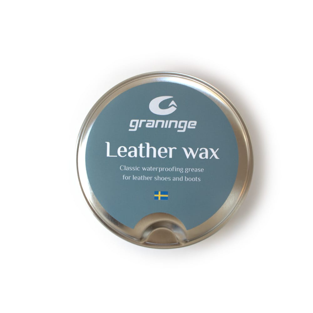 Graninge Leather wax nahkavaha kengille suoraan ylhäältä