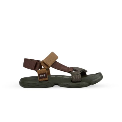 Camper Karst Sandal (miehet) ruskeana