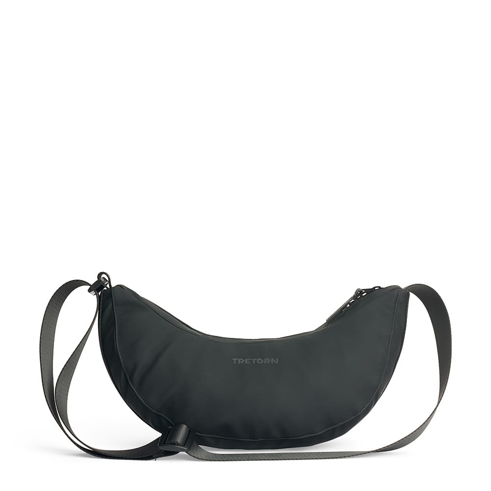 musta Tretorn PU Moon Bag olkalaukku (unisex)