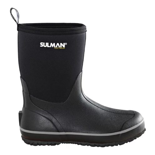 Sulman Sail Neon kumisaappaat (miehet) harmaassa värissä