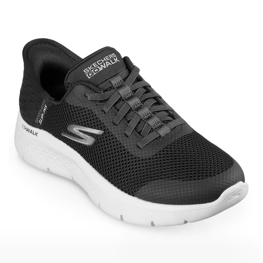 Skechers Go Walk Flex - Grand Entry slip-in-tennarit (unisex) viistosti edestä