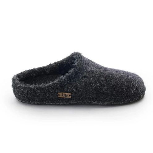 Ulle Mohair Seamless villatossut värissä dark grey