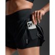 2XU Aero Hi-Rise 2-in-1 3 inch Shorts (naiset) musta