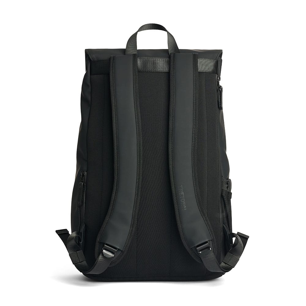 musta Tretorn Wings Daypack reppu (unisex) takaa