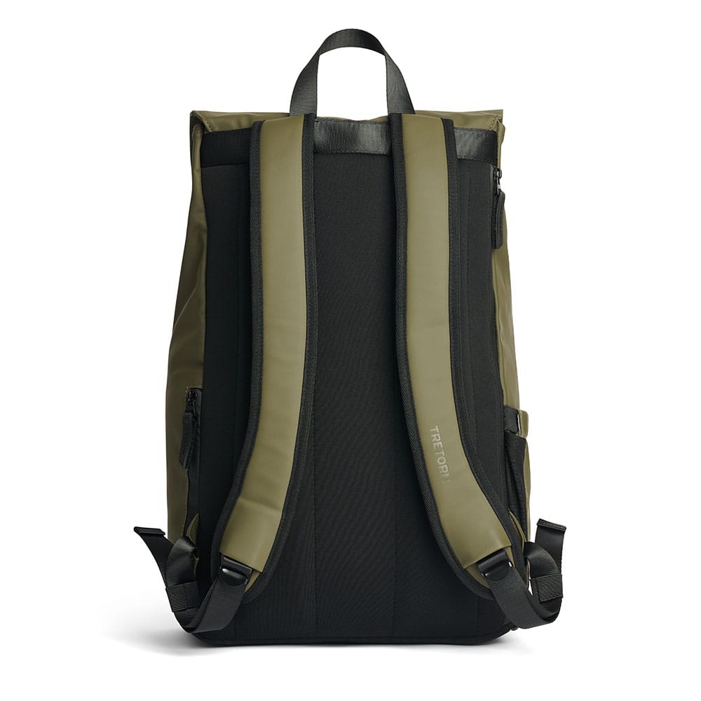 Tretorn Wings Daypack reppu (unisex) värissä green takaa