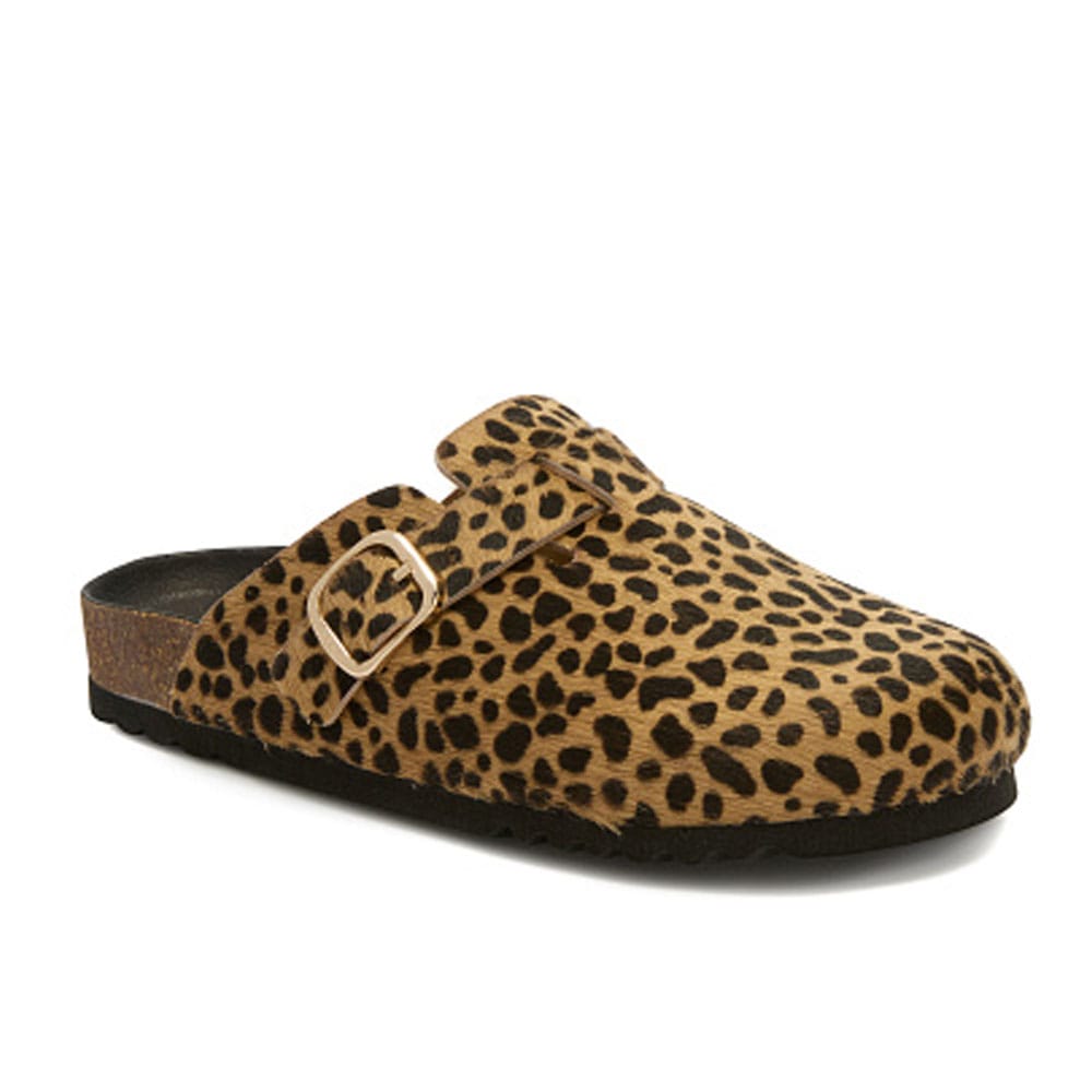 leopardikuvioinen Scholl Fae Animal Slip-in-kengät (naiset)