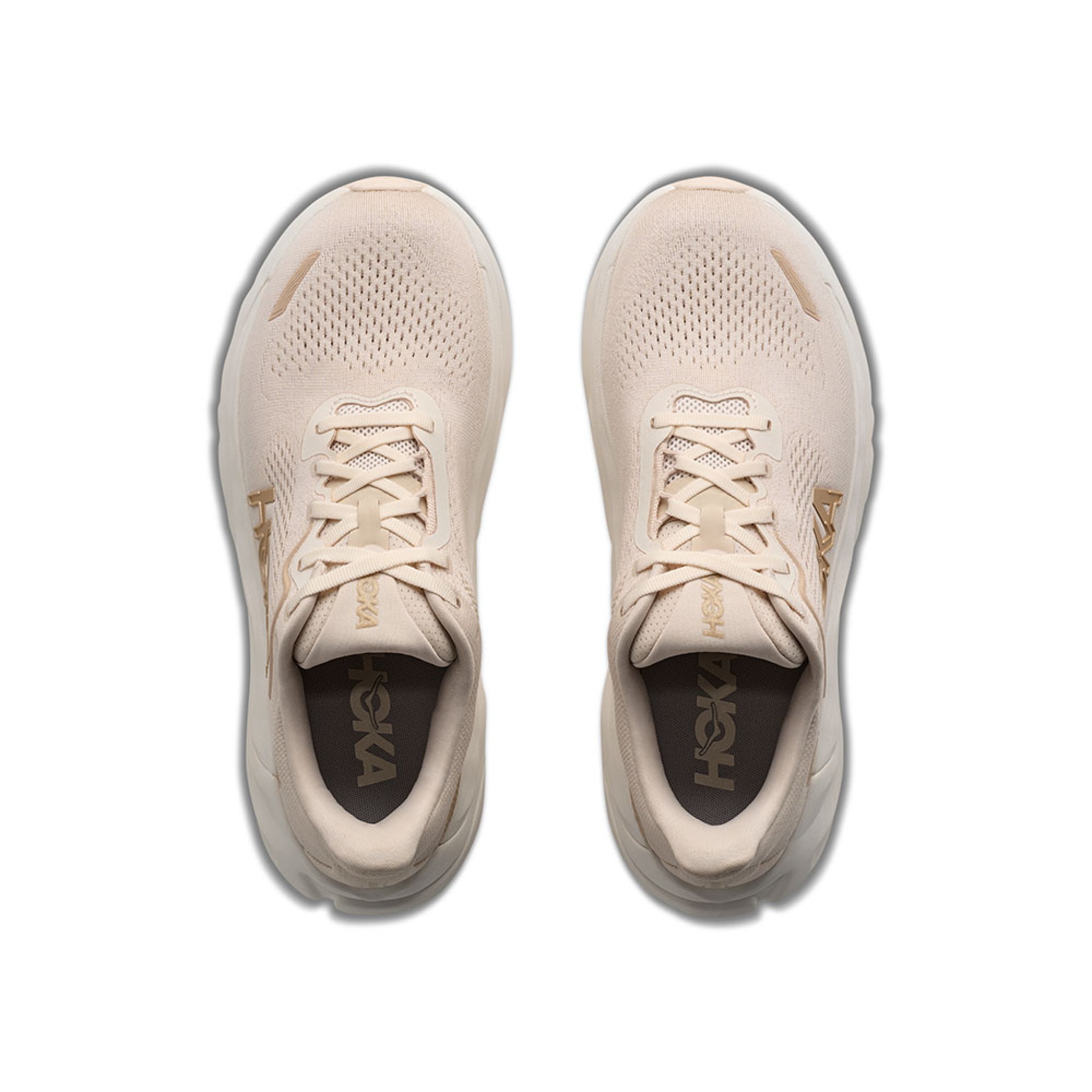 Hoka Arahi 9 juoksukengät (naiset) värissä alabaster / oat milk