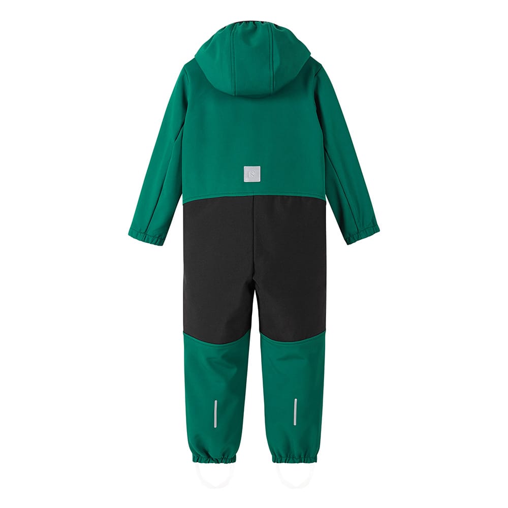 Reima Softshell Overall Nurmes lapsille värissä deeper green