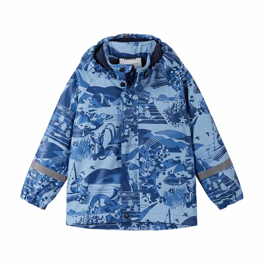 Reima Koski Sadetakki lapsille värissä denim blue (kuvioitu)