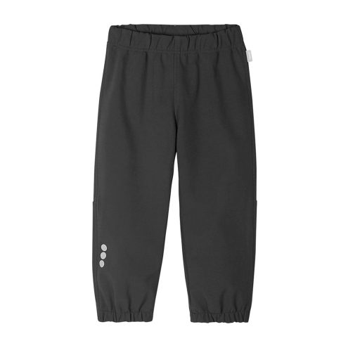 Reima Oikotie Softshell housut lapsille mustana värinä