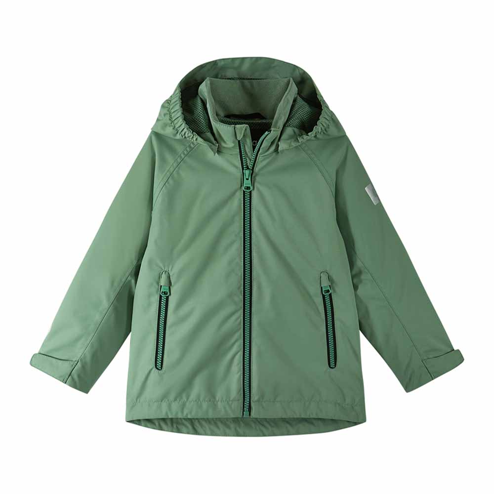 Reima Soutu Reimatec kuoritakin (lapset) etupuoli värissä clay green