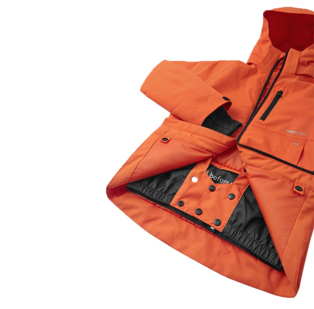 Reimatec winter jacket, Tietenin sisäosa