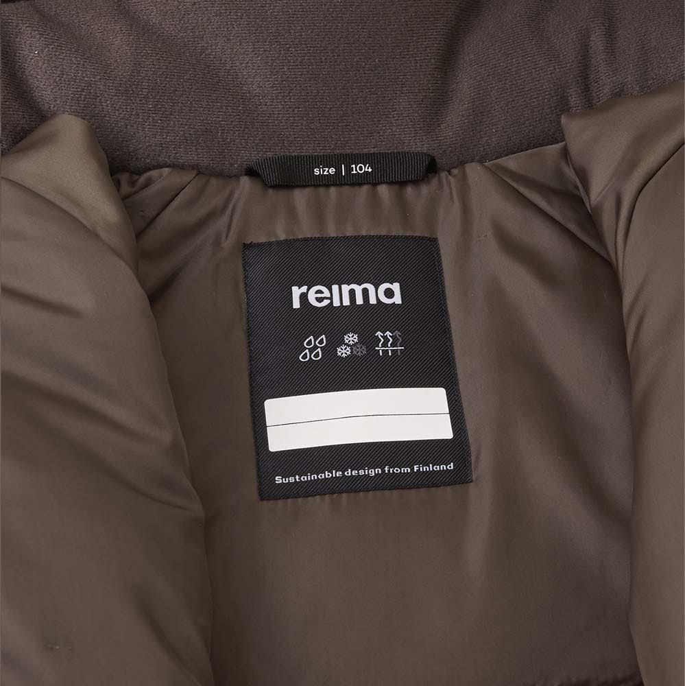 lappu Reima Reimatec winter overall Trondheim talvihaalarin sisäpuolella