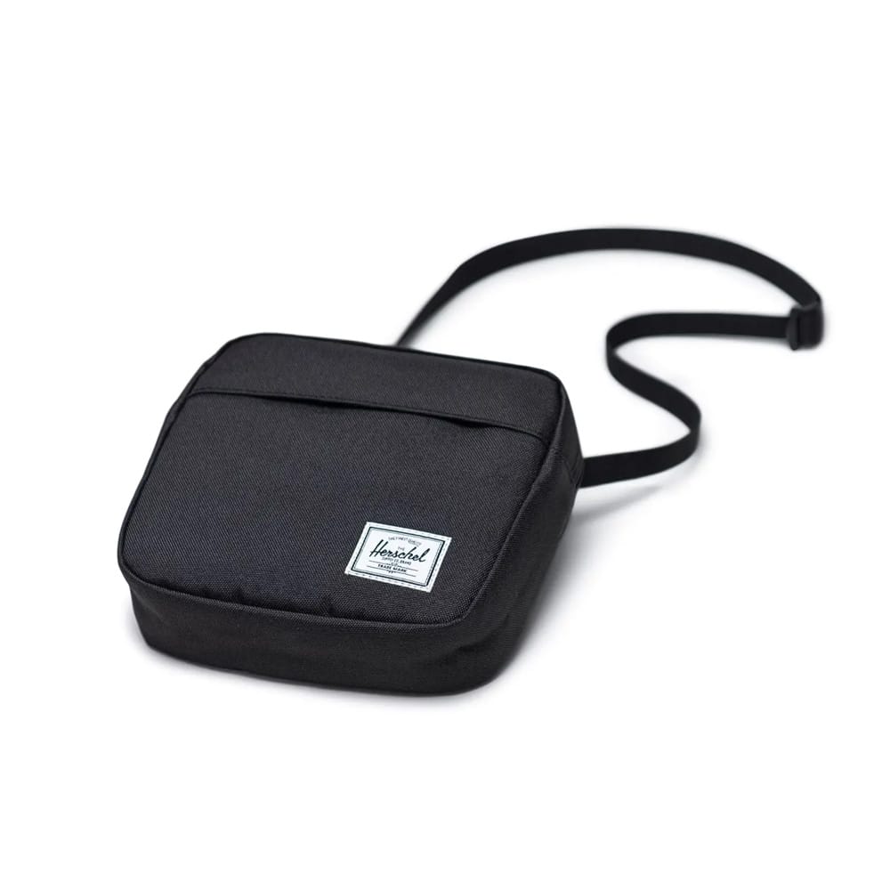 Tyylikäs musta Herschel Classic Crossbody 2 L olkalaukku (unisex)