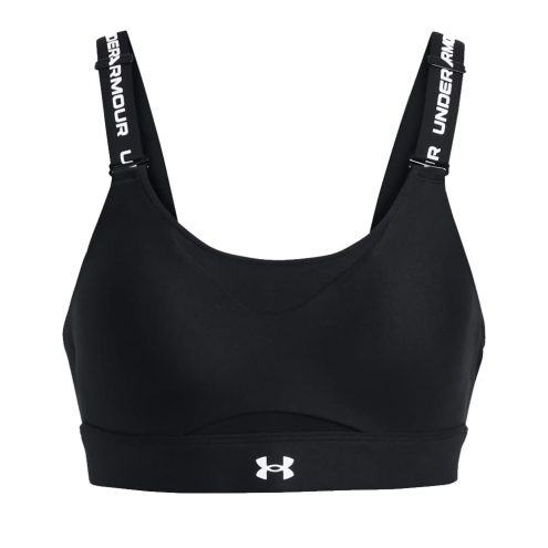 musta Under Armour UA Infinity High 2.0 Bra urheiluliivit (naiset)