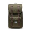 Herschel Little America 30 L arkireppu (unisex) värissä ivy green