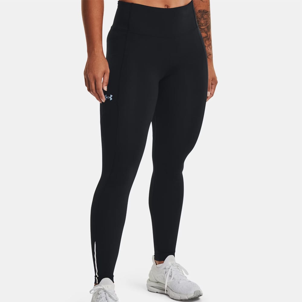 Under Armour UA Launch Tights treenitrikoiden (naiset) etupuoli mallin yllä