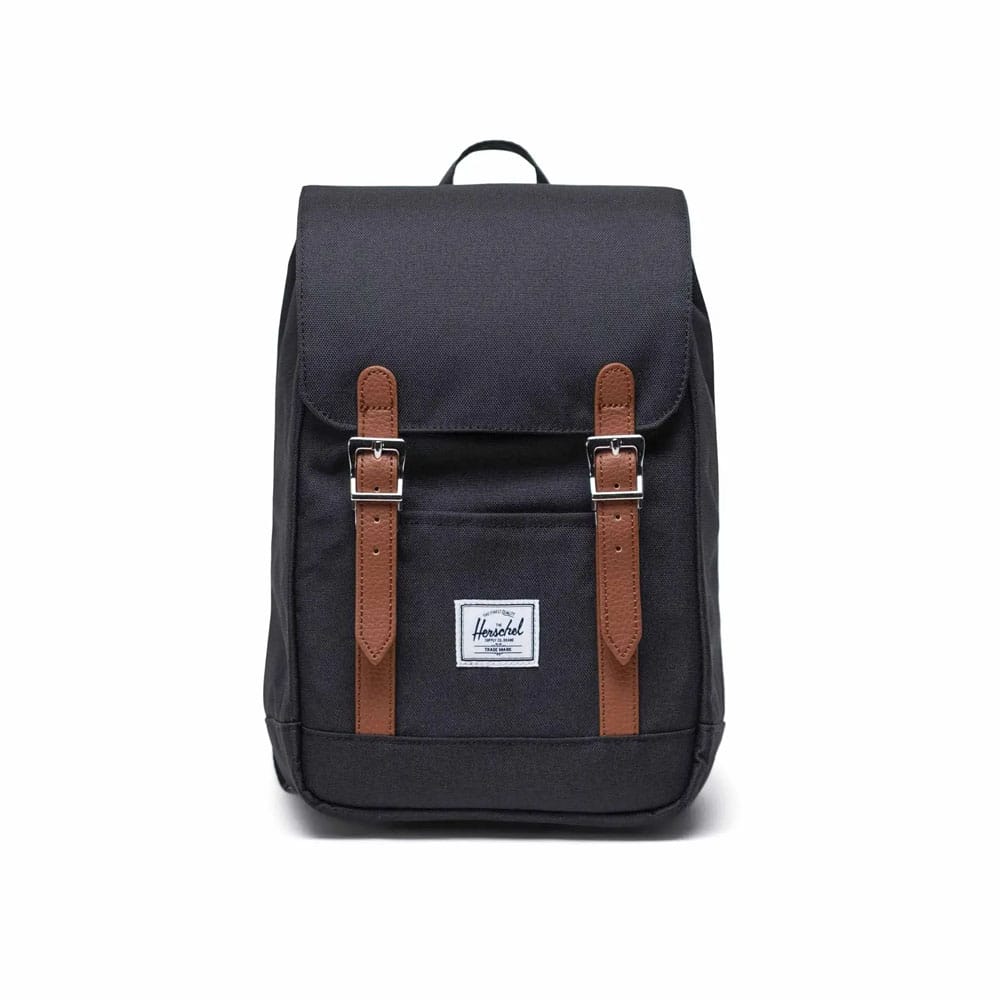 musta Herschel Retreat Mini reppu 10 L (unisex)