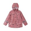 Reima Vesi Regnjacke for barn i fargen Rosa Blush (rosa, mønstret)