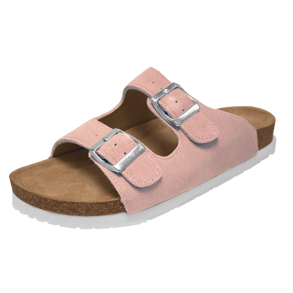 Duffy 8639336 sandaler i rosa med sølvspenner
