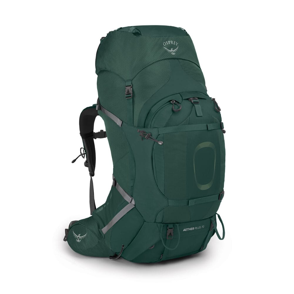 Osprey Aether Plus 70 liter stor og romslig tursekk.