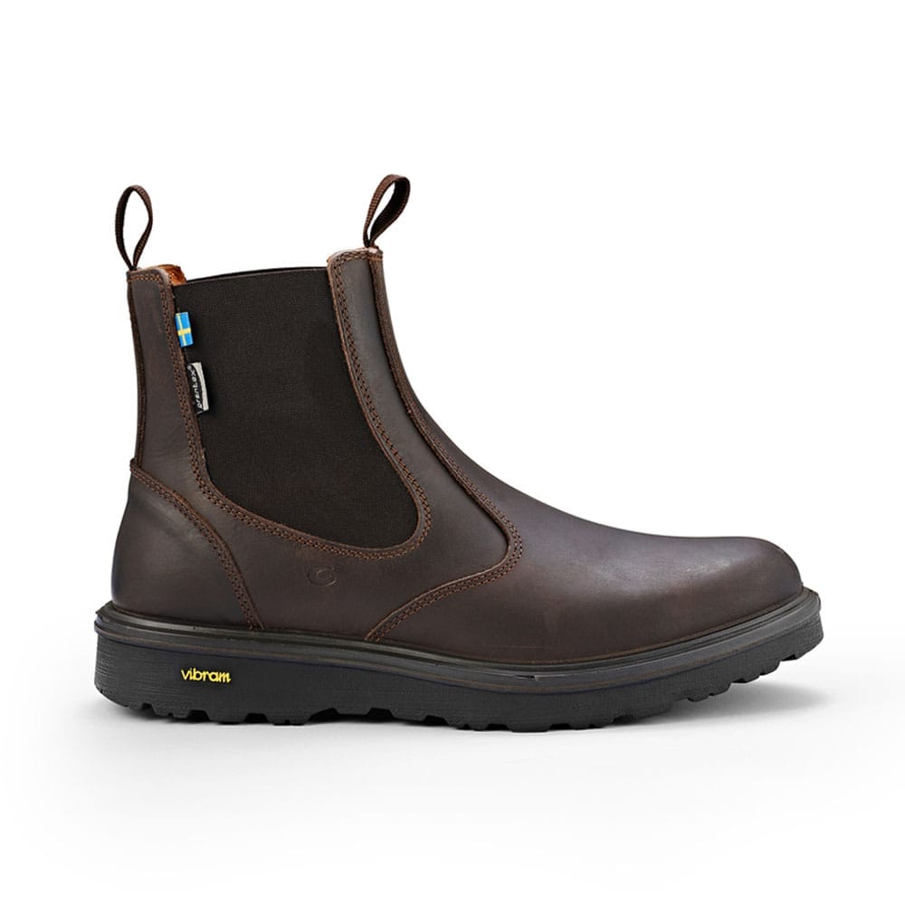 Robuste boots i skinn med Åreskutan fra Graninge.