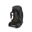 Bakside av Osprey Atmos AG 65L lett tursekk (herr)