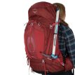 Lettvekts Osprey Aura AG 65L turryggsekk (dame) med isøks