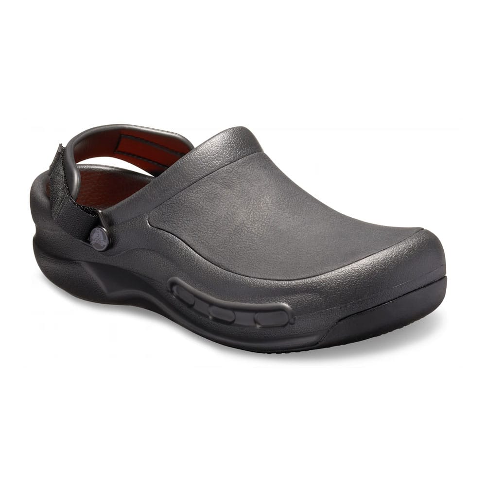 Slitesterke Crocs Bistro Pro Work LiteRide Clog arbeidssko (unisex) skrått forfra