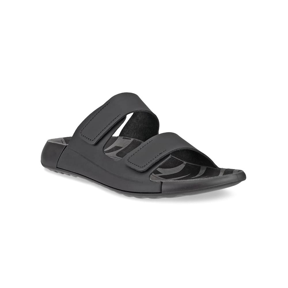 Ergonomiske og luftige Ecco Cozmo W sandaler (dame) i ekte skinn
