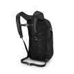 Baksiden av Osprey Daylite 13 liter dagsryggsekk.