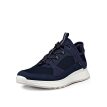Ecco Exostride M Low GORE-TEX® sneaker med glidelås (herre) skrått forfra