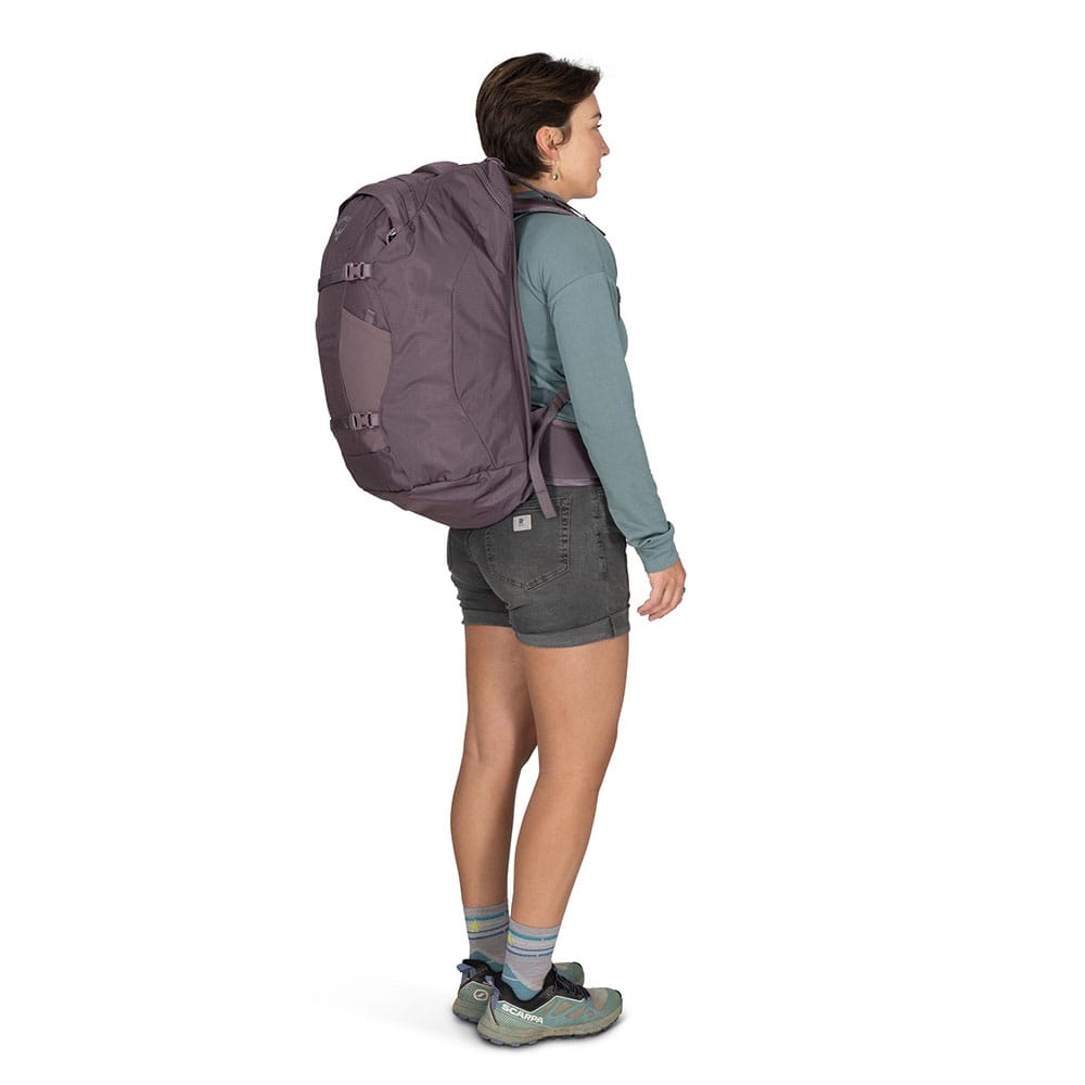 Osprey fairview 40 lilla på modell