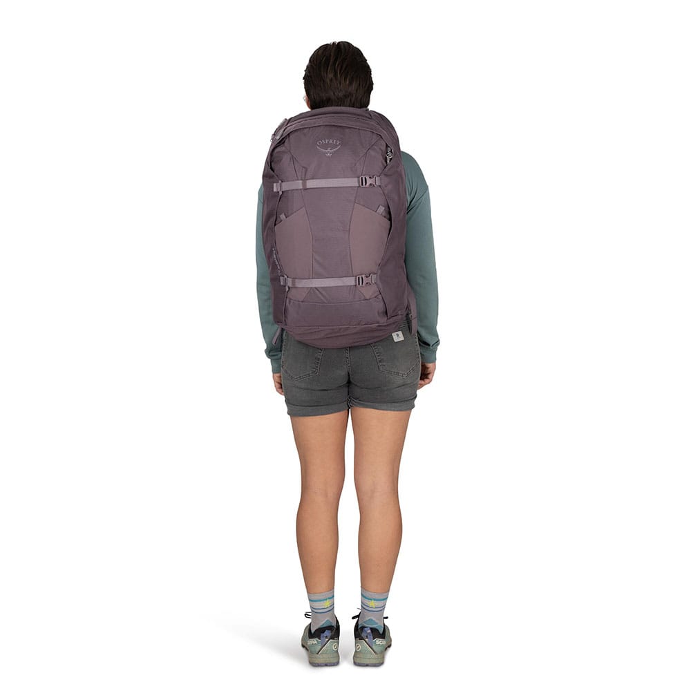 Osprey fairview 40 lilla på modell