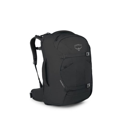 Osprey fairview 40 svart forside skrå