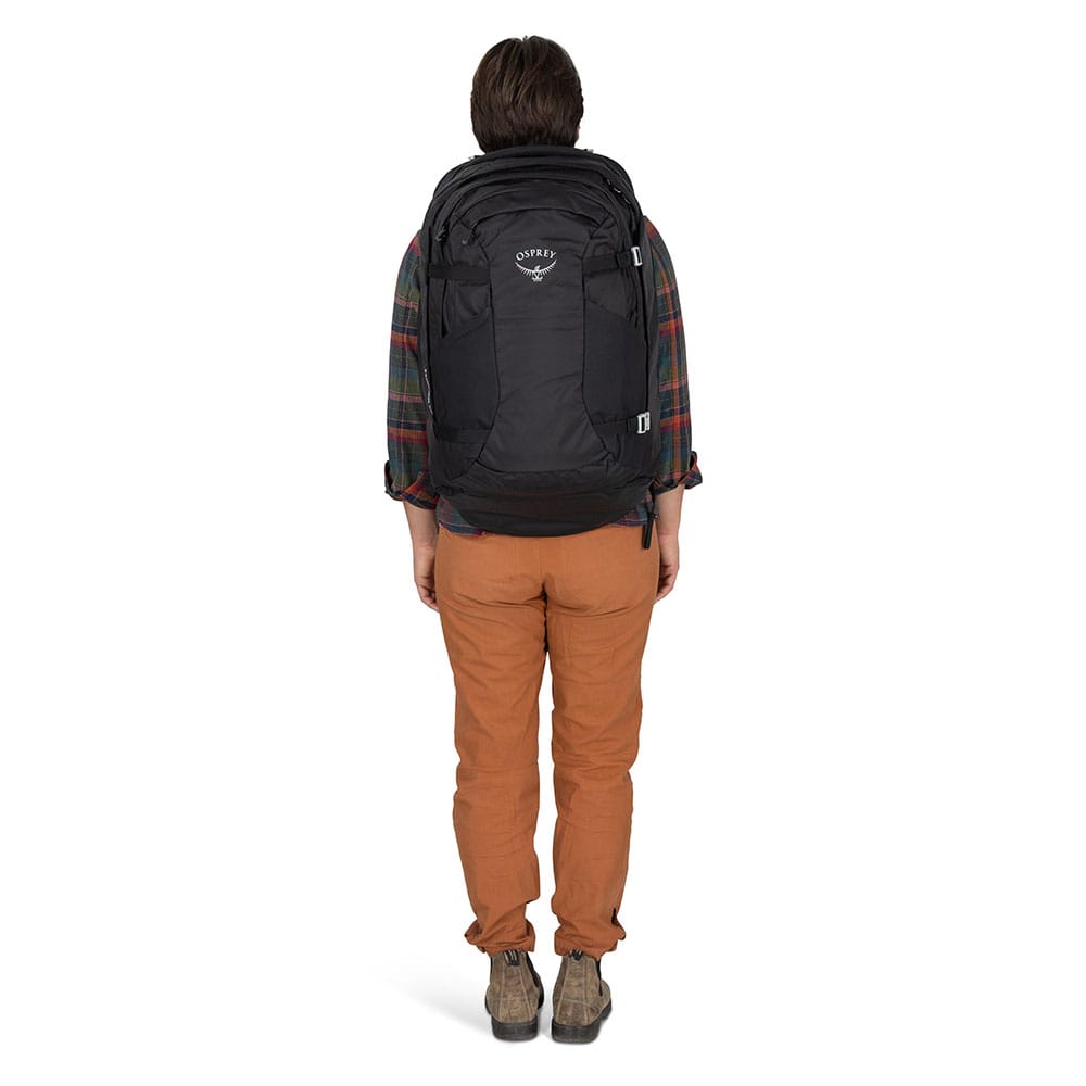 Osprey fairview 55 svart på modell