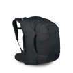 Osprey farpoint 55 sort forside side