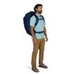 Osprey Farpoint 70 blå på modell