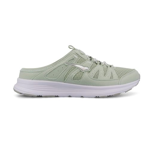 Bagheera Freetime slip-ins (unisex) i fargen green apple white