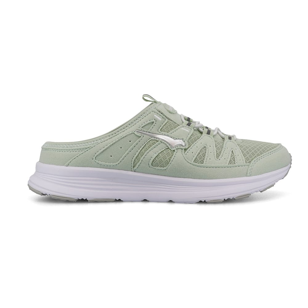 Bagheera Freetime slip-ins (unisex) i fargen green apple white