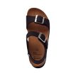Scholl Filippa sandal i svart ovenfra