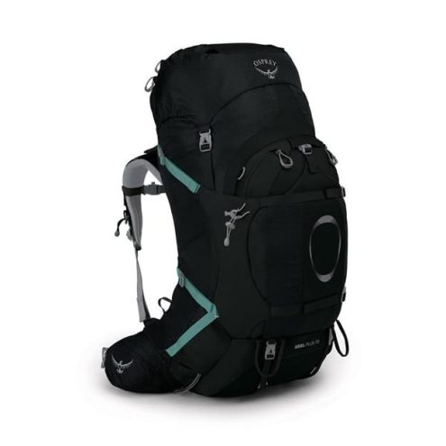 forside av Osprey Ariel plus 70 i black